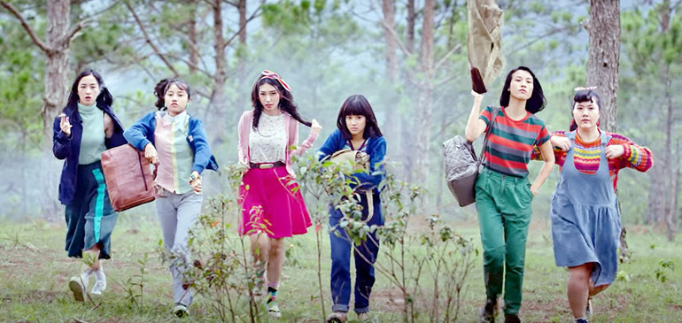 Bối cảnh quay tại Đà Lạt trong phim "Tháng năm rực rỡ".