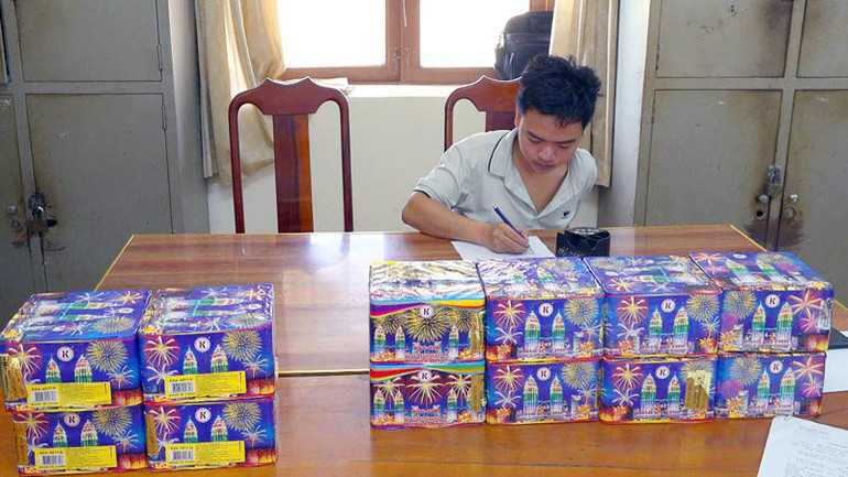 Tang vật vụ án. Ảnh: Công an tỉnh Lâm Đồng cung cấp. Tang vật vụ án. Ảnh: Công an tỉnh Lâm Đồng cung cấp.