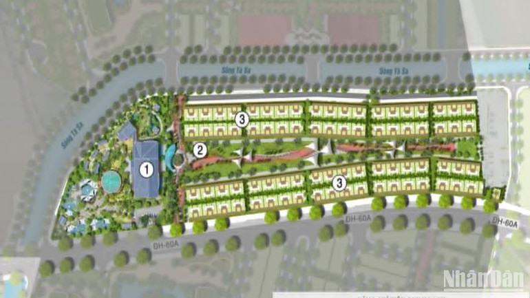 Phối cảnh Tổ hợp nghỉ dưỡng khoáng nóng cao cấp Lynn Times Duyên Hải.