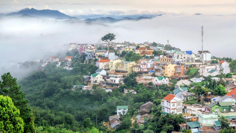 Ven đô Đà Lạt.