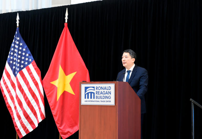 Thứ trưởng Tài chính Cao Anh Tuấn phát biểu tại Hội nghị. Thứ trưởng Tài chính Cao Anh Tuấn phát biểu tại Hội nghị.