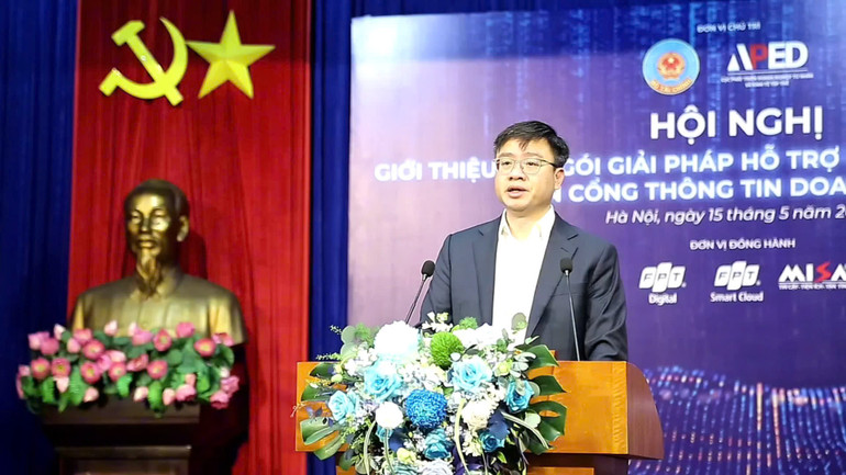 Phó Cục trưởng, Cục Phát triển doanh nghiệp Tư nhân và Kinh tế tập thể, Bộ Tài Chính Nguyễn Đức Trung.