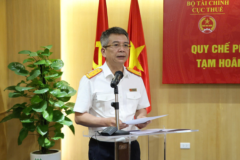 Cục trưởng Cục Thuế Mai Xuân Thành. Cục trưởng Cục Thuế Mai Xuân Thành.