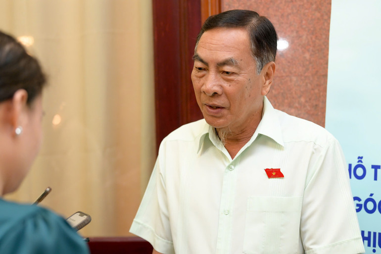 Đại biểu Quốc hội Phạm Văn Hòa. (Ảnh: THẾ ĐẠI)