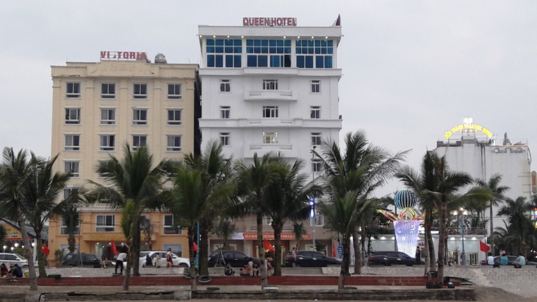 Cơ sở lưu trú, nghỉ dưỡng ở Khu du lịch Hải Hòa, thị xã Nghi Sơn.