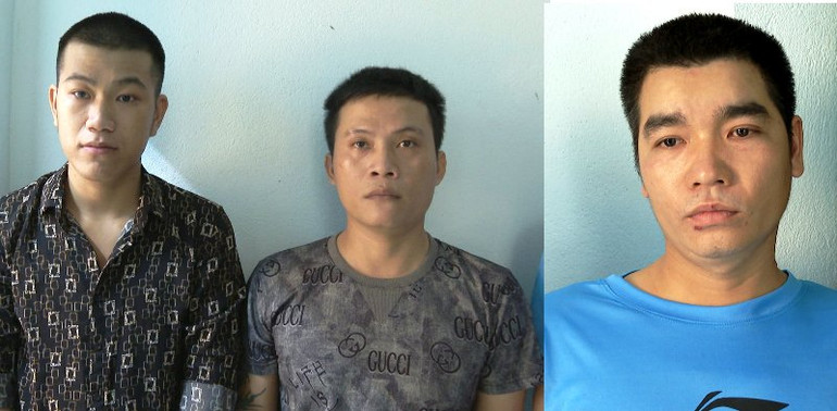 Các đối tượng có hành vi lừa đảo, chiếm đoạt tài sản bị bắt giữ. Các đối tượng có hành vi lừa đảo, chiếm đoạt tài sản bị bắt giữ.