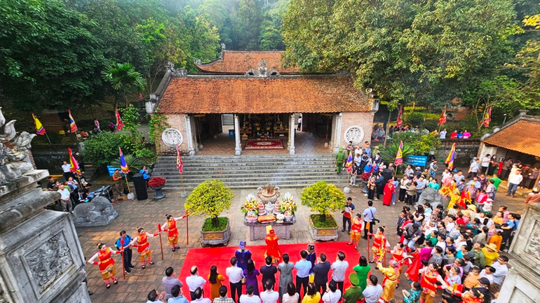 Đền thờ Bà Triệu ở xã Triệu Lộc, huyện Hậu Lộc, tỉnh Thanh Hóa.