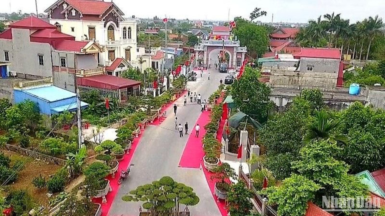 Làng vườn Bách Thuận (Vũ Thư, Thái Bình).