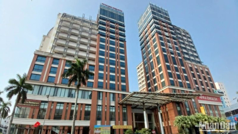 Khách sạn Dầu khí, nơi diễn ra một số sự kiện văn hóa quan trọng dịp kỷ niệm 135 Ngày thành lập tỉnh Thái Bình.