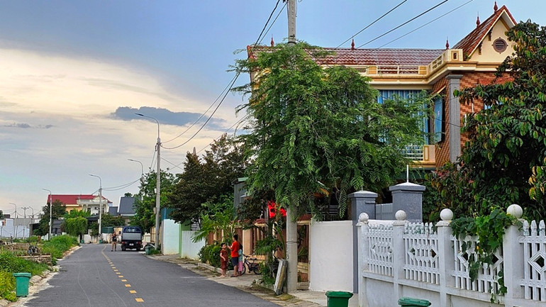 Nét mới ở xã Đông Minh, huyện Đông Sơn.