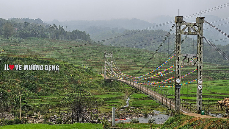 Hệ sinh thái ruộng bậc thang ở xã Yên Thắng huyện Lang Chánh được chỉnh trang, tạo điểm đến thu hút khách du lịch.