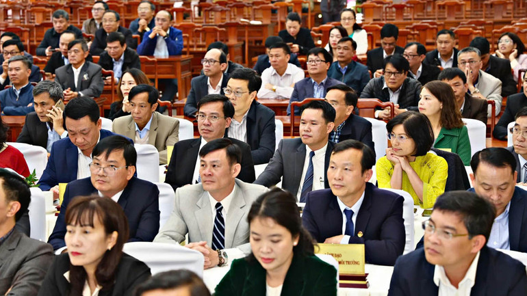 Đại biểu tham dự hội nghị.