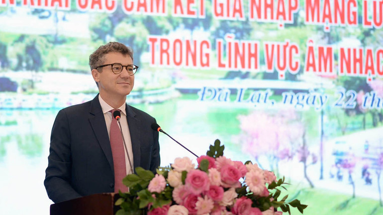 Trưởng đại diện Văn phòng UNESCO tại Việt Nam mong muốn, tọa đàm sẽ giúp Đà Lạt phát triển thành thành phố sáng tạo năng động, nơi âm nhạc là động lực của sự phát triển.