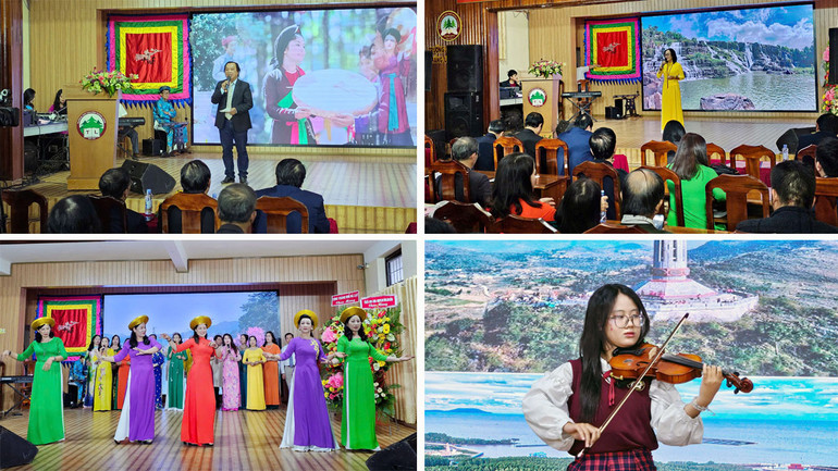 Trình bày tác phẩm thơ và âm nhạc tại Ngày Thơ.