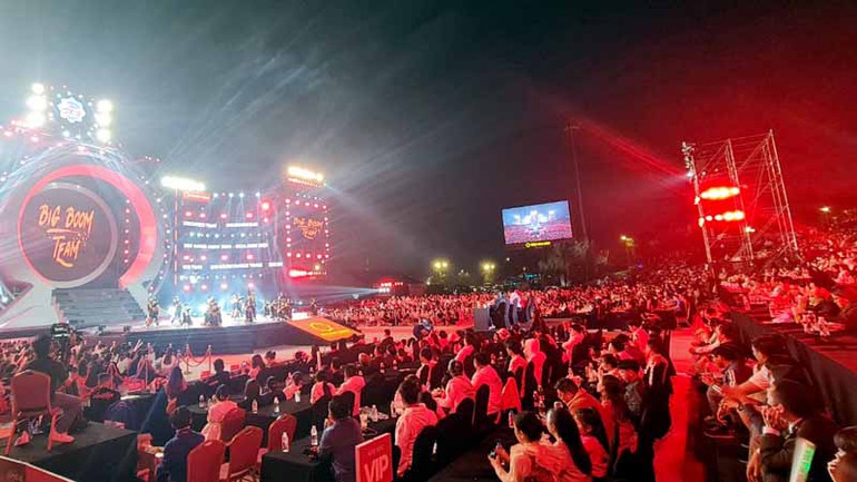 Hơn 20 nghìn khán giả đến với Dalat Best Dance Crew 2024 - Hoa Sen Home International Cup đêm 29/4.