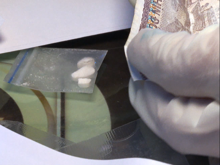 Ma túy tang vật thu giữ tại hiện trường.