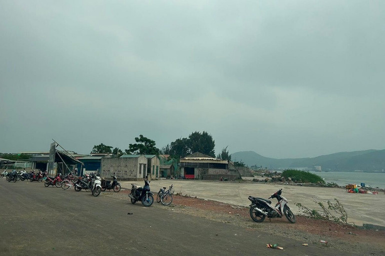 Khu vực đang triển khai thực hiện dự án.