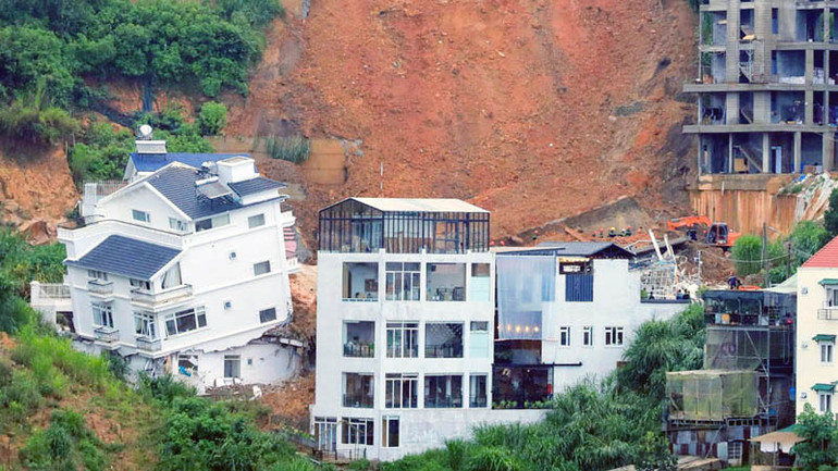 Chủ động xử lý đoạn ta-luy tại vị trí sạt lở nghiêm trọng ở Đà Lạt ảnh 5