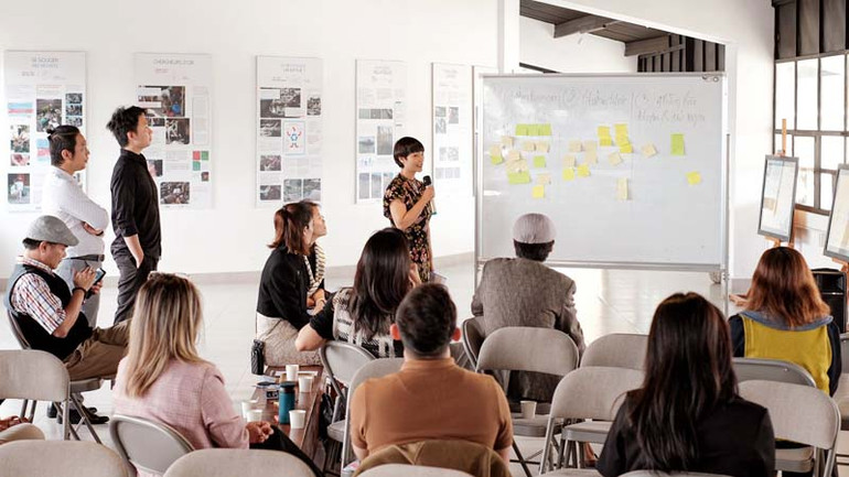 Đại biểu đóng góp sáng kiến với mong muốn giúp Đà Lạt trở thành thành viên Mạng lưới các thành phố sáng tạo của UNESCO.