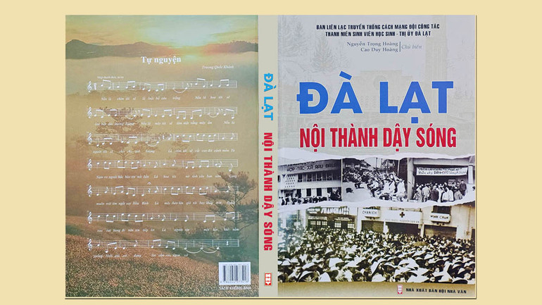 Bìa tập sách “Đà Lạt - Nội thành dậy sóng”. Bìa tập sách “Đà Lạt - Nội thành dậy sóng”.