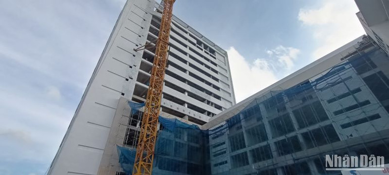 Dự án tòa nhà Trung tâm Kiểm soát bệnh tật tỉnh Thái Bình đang bảo đảm tiến độ thi công cũng như giải ngân vốn. Dự án tòa nhà Trung tâm Kiểm soát bệnh tật tỉnh Thái Bình đang bảo đảm tiến độ thi công cũng như giải ngân vốn.