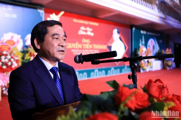 Phó Bí thư Thường trực Tỉnh ủy Thái Bình Nguyễn Tiến Thành khẳng định: Cộng đoàn Thiên chúa tại Giáo phận Thái Bình là một thành viên không thể thiếu trong quá trình phát triển của địa phương.