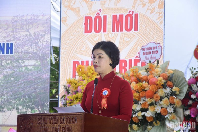 Bà Nguyễn Thị Minh Chính, Giám đốc Bệnh viện cho biết: Đơn vị đã triển khai thành công nhiều kỹ thuật mới chuyên sâu.