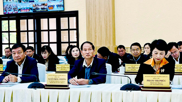 Đại biểu tham dự hội nghị.