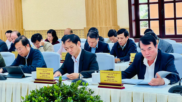 Đại biểu tham dự hội nghị.