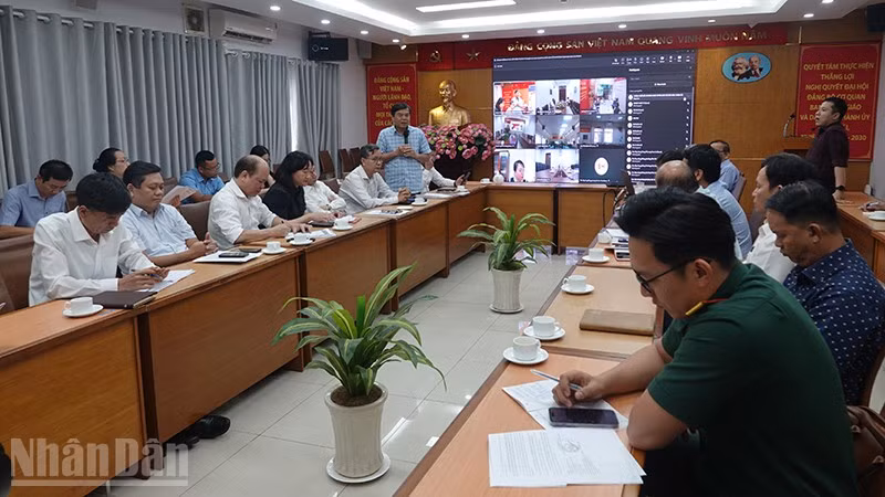Quang cảnh hội nghị. (Ảnh: Linh Bảo)