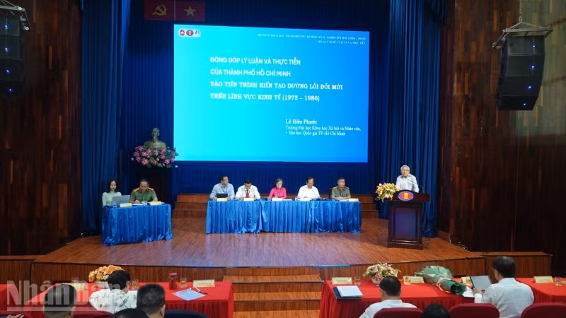 Quang cảnh hội thảo. (Ảnh: LINH BẢO)
