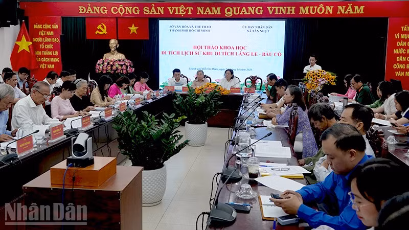 Quang cảnh hội thảo. (Ảnh: LINH BẢO)