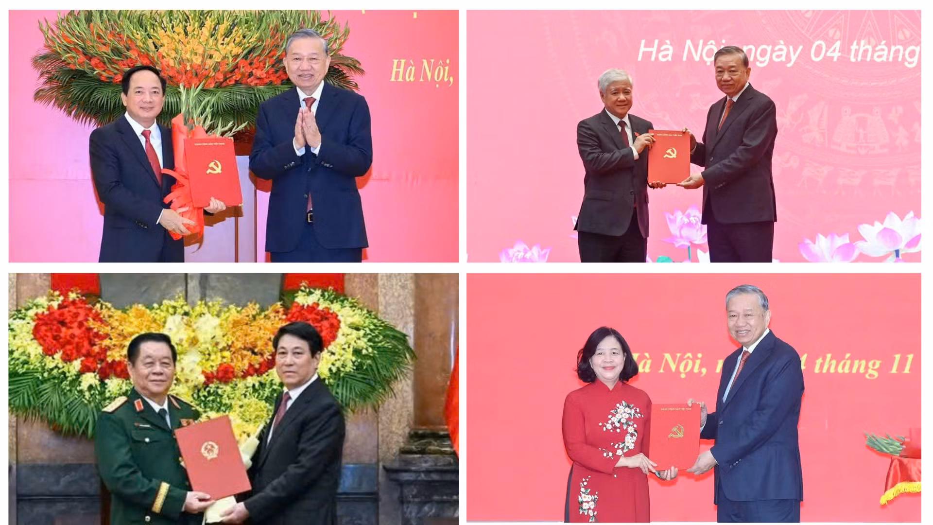 Tin nổi bật ngày 4/11: Bộ Chính trị công bố nhiều quyết định quan trọng về công tác cán bộ