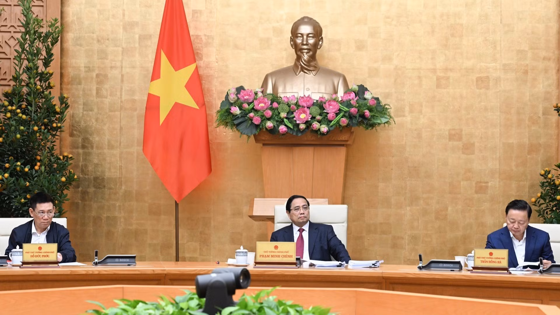 Thủ tướng Chính phủ Phạm Minh Chính chủ trì Phiên họp Chính phủ chuyên đề xây dựng pháp luật tháng 2/2026.
