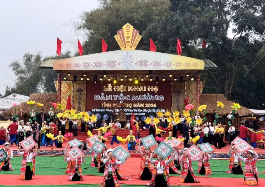 Lễ hội Khai hạ dân tộc Mường đã trở thành nét văn hóa tín ngưỡng đặc sắc trải qua nhiều đời nay.