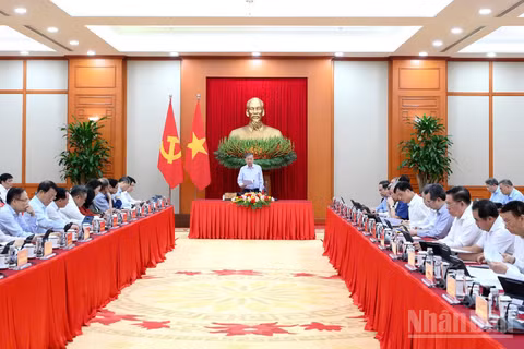 Tổng Bí thư, Chủ tịch nước Tô Lâm chủ trì Phiên họp (Ảnh: ĐĂNG KHOA)