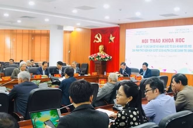 Hội thảo diễn ra chiều 16/12 tại Hà Nội.