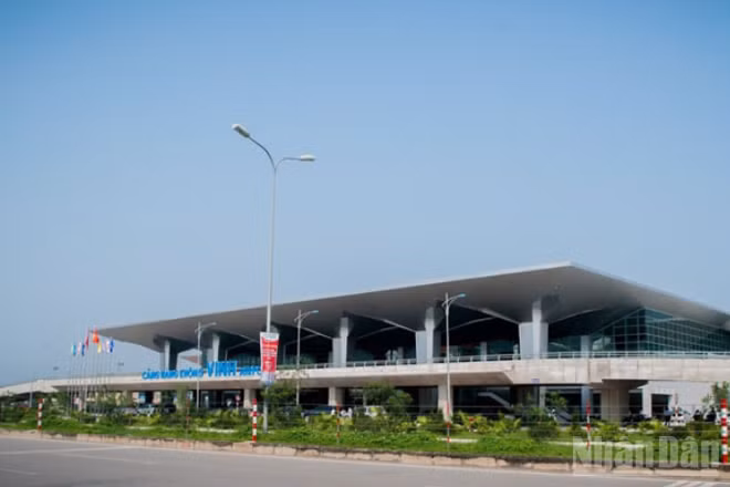 Cảng hàng không Vinh hiện tại.
