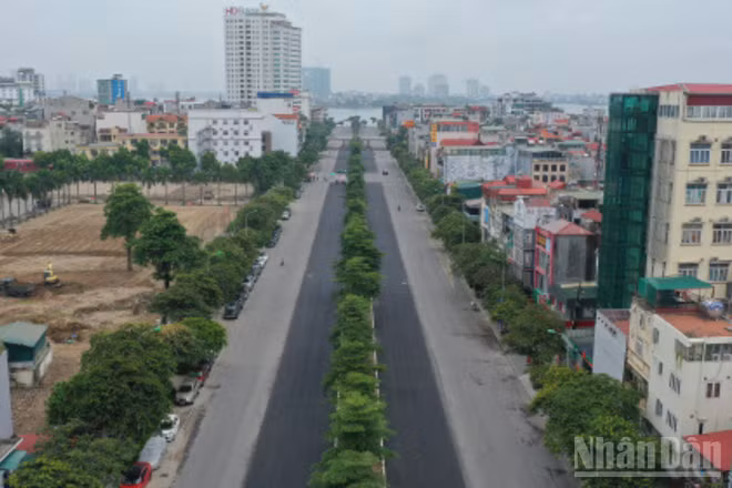 Hà Nội thực hiện phân luồng tuyến đường Văn Cao từ ngày 18/6/2026. (Ảnh: Hữu Chánh)