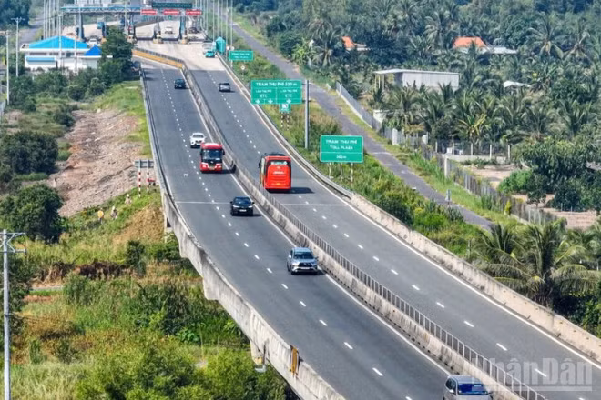 Ảnh minh họa: Cao tốc Thành phố Hồ Chí Minh-Trung Lương.