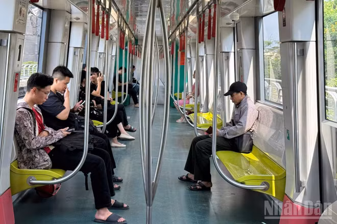 Hơn 400 lượt tàu/ngày cho cả 2 tuyến Cát Linh-Hà Đông và Nhổn-Cầu Giấy từ ngày 29/8-2/9.