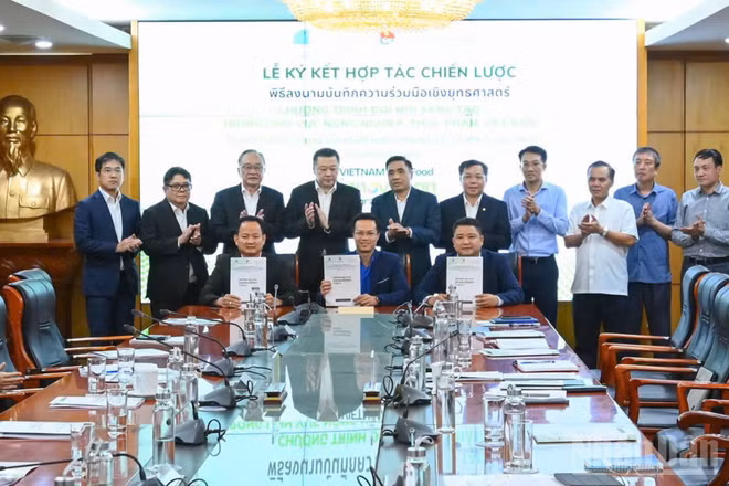 Các đơn vị tham gia ký kết tại chương trình.