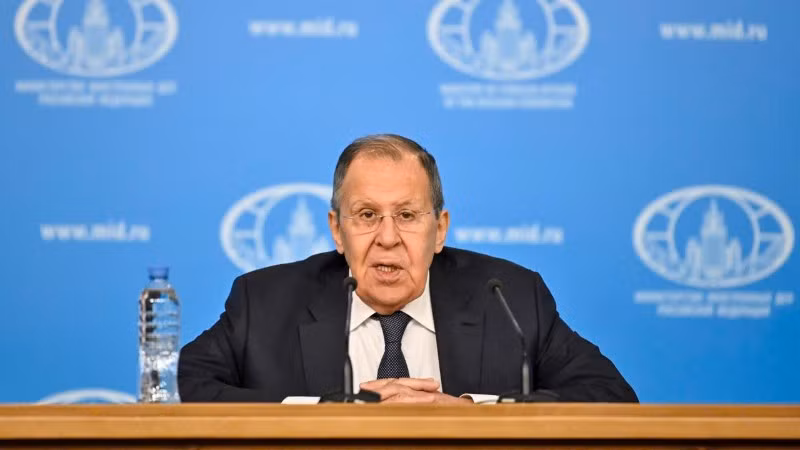 Ngoại trưởng Nga Sergey Lavrov. (Ảnh: THX/TTXVN)