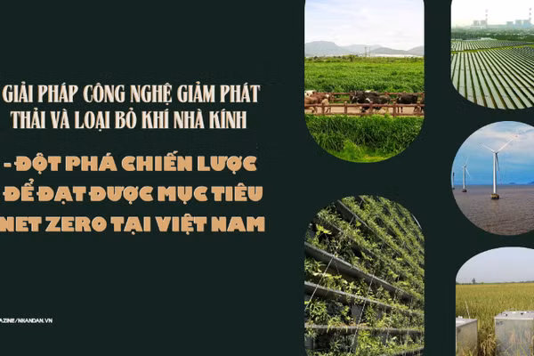 Giải pháp công nghệ giảm phát thải và loại bỏ khí nhà kính - Đột phá chiến lược để đạt được mục tiêu Net Zero 
