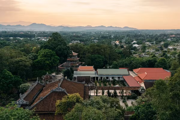 Tổ đình Thiền Tôn đang lưu giữ nhiều di sản tư liệu Hán Nôm cổ. (Ảnh: PHÙNG QUỐC ANH)