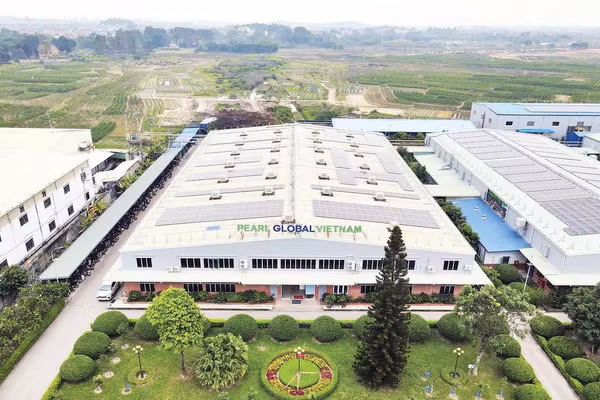 Nhiều doanh nghiệp trong các khu công nghiệp tại Bắc Ninh đã sử dụng điện mặt trời mái nhà.