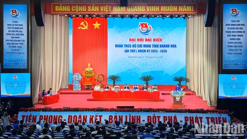 Quang cảnh Đại hội. (Ảnh: NGUYỄN TRUNG)