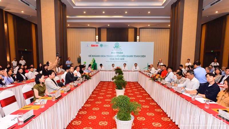 Quang cảnh buổi hội thảo. (Ảnh: NGUYỄN TRUNG)