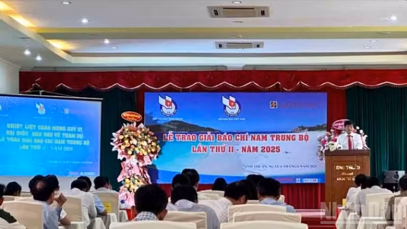 Quang cảnh buổi lễ.