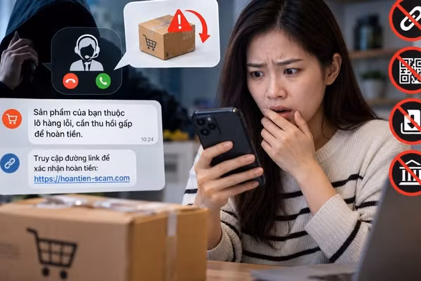 Khi nhận cuộc gọi bất thường, người mua cần kiểm tra thông tin đơn hàng và liên hệ kênh chăm sóc khách hàng chính thức. (Ảnh HÀ LINH)